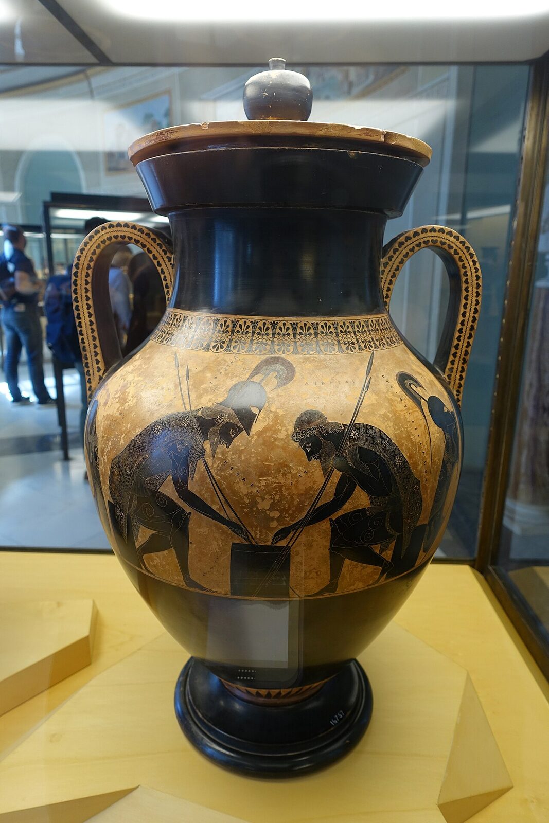 Achilles and Ajax Playing Dice