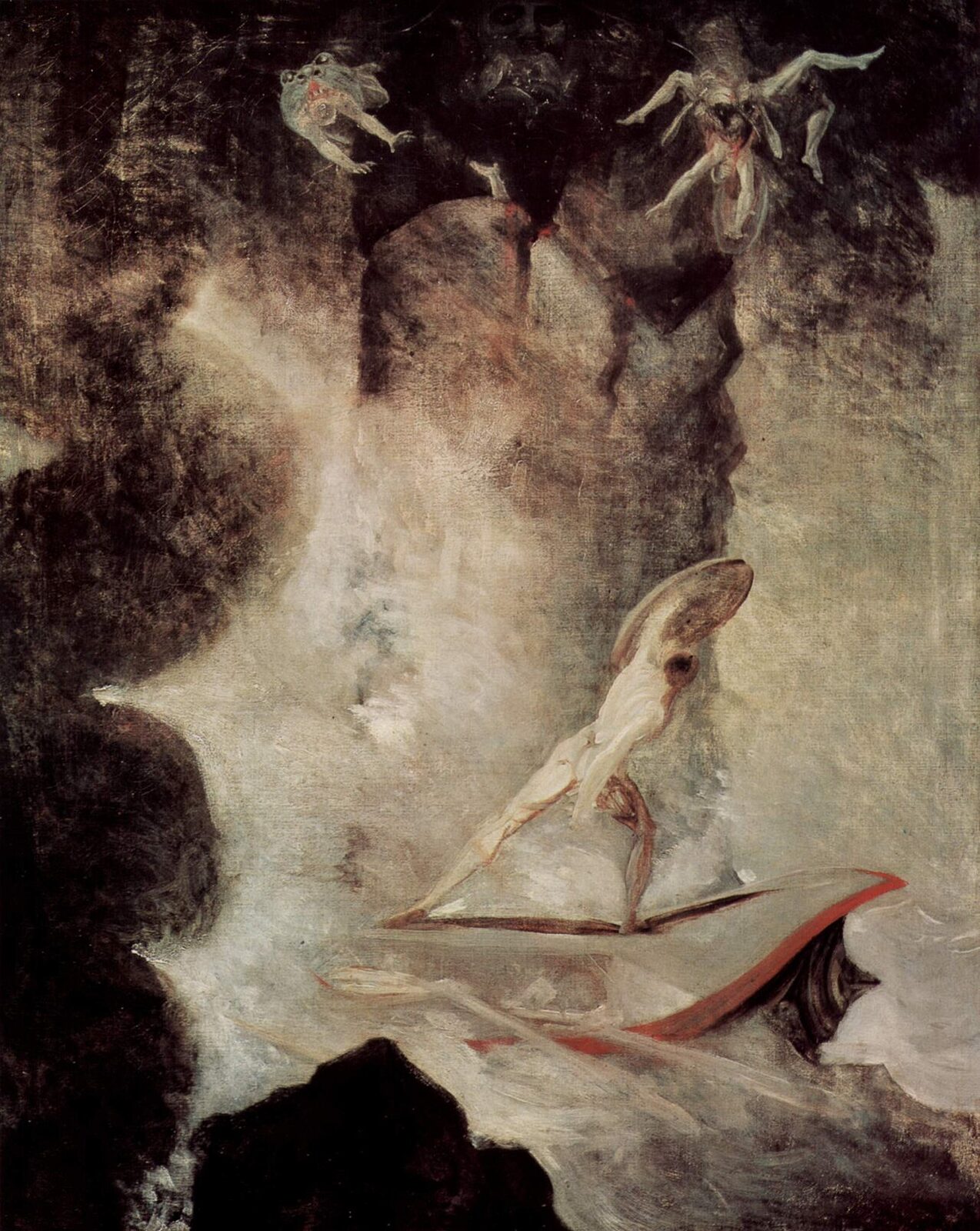 Odysseus in Front of Scylla and Charybdis