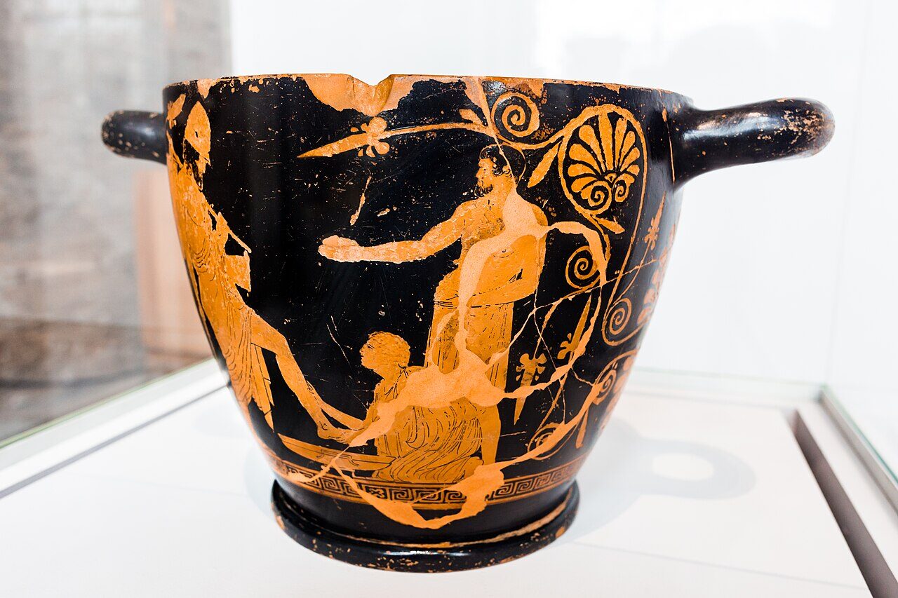 Eurycleia Washing the Feet of Odysseus