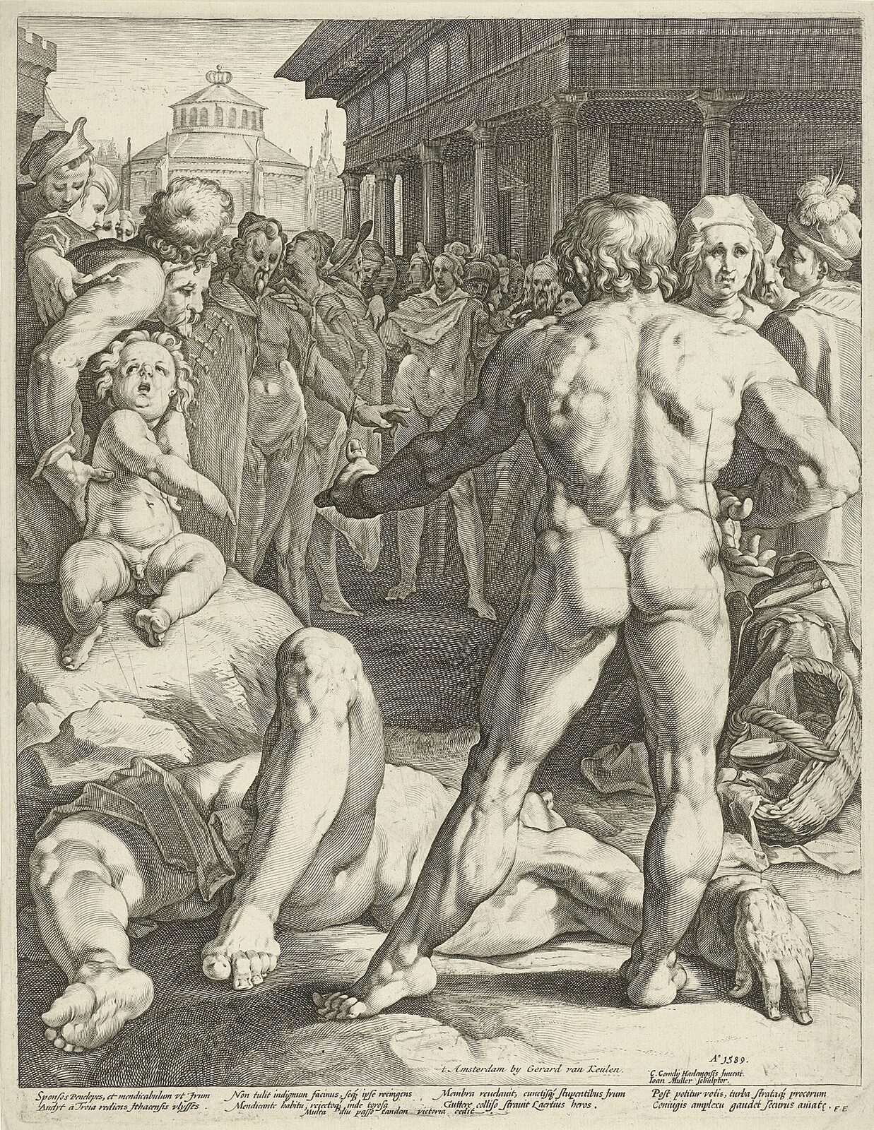 The Fight between Odysseus and Irus