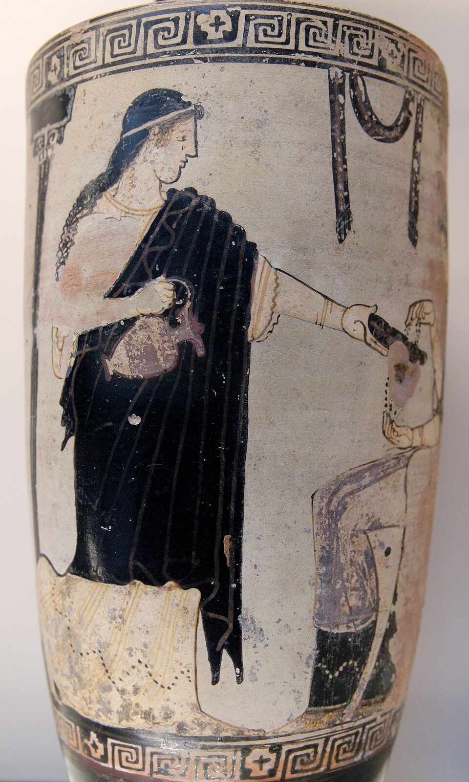 Woman Pouring a Libation