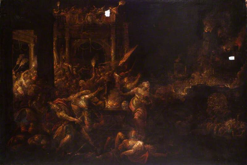 The Burning of Troy